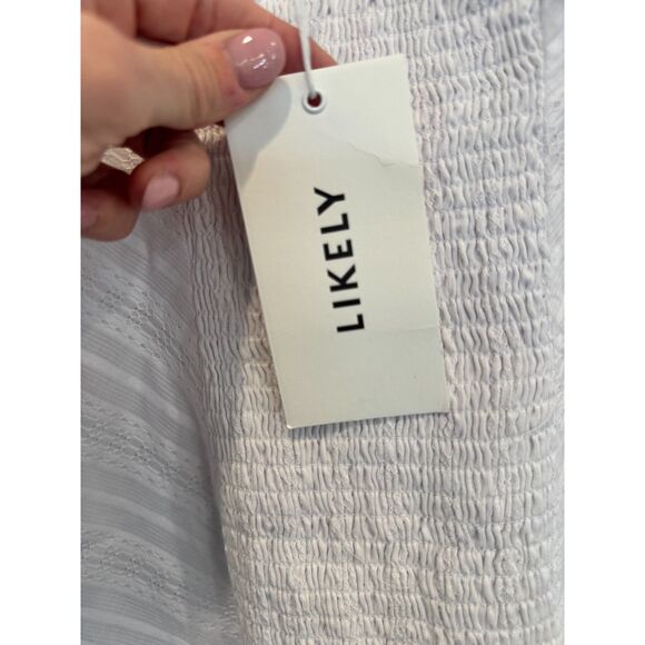 Likely Anthropologie Mina Mini Dress Size 6 – 100% Cotton Fit & Flare - Picture 5 of 8